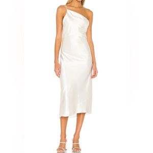 Alix NYC X REVOLVE Quincy Dress MIDI Ivory